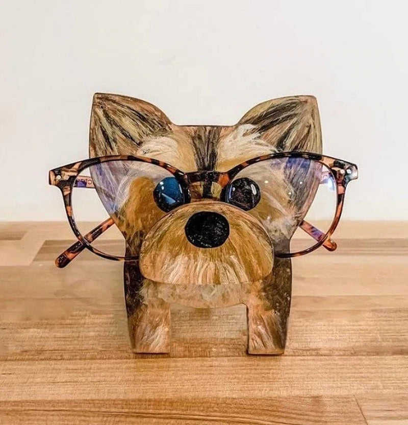 1 Pc Animal Glasses Rack Cute 3D Animal Wood Carvings Sunglass Display Rack Shelf Eyeglasses Show Stand Jewelry Holder Showcase
