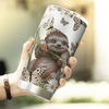 Sloth Cute Tumbler - Love Sloth Cute Stainless Steel Tumbler