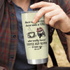 Sloth And Coffee Tumbler - Love Sloth And Coffee  Stainless Steel Tumbler