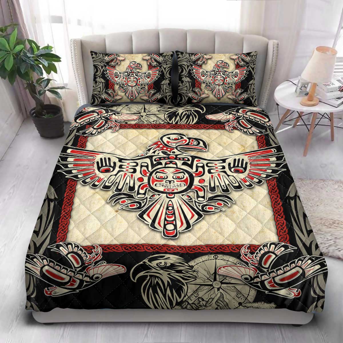 NTA Animal Eagle  Quilt Bedding Set