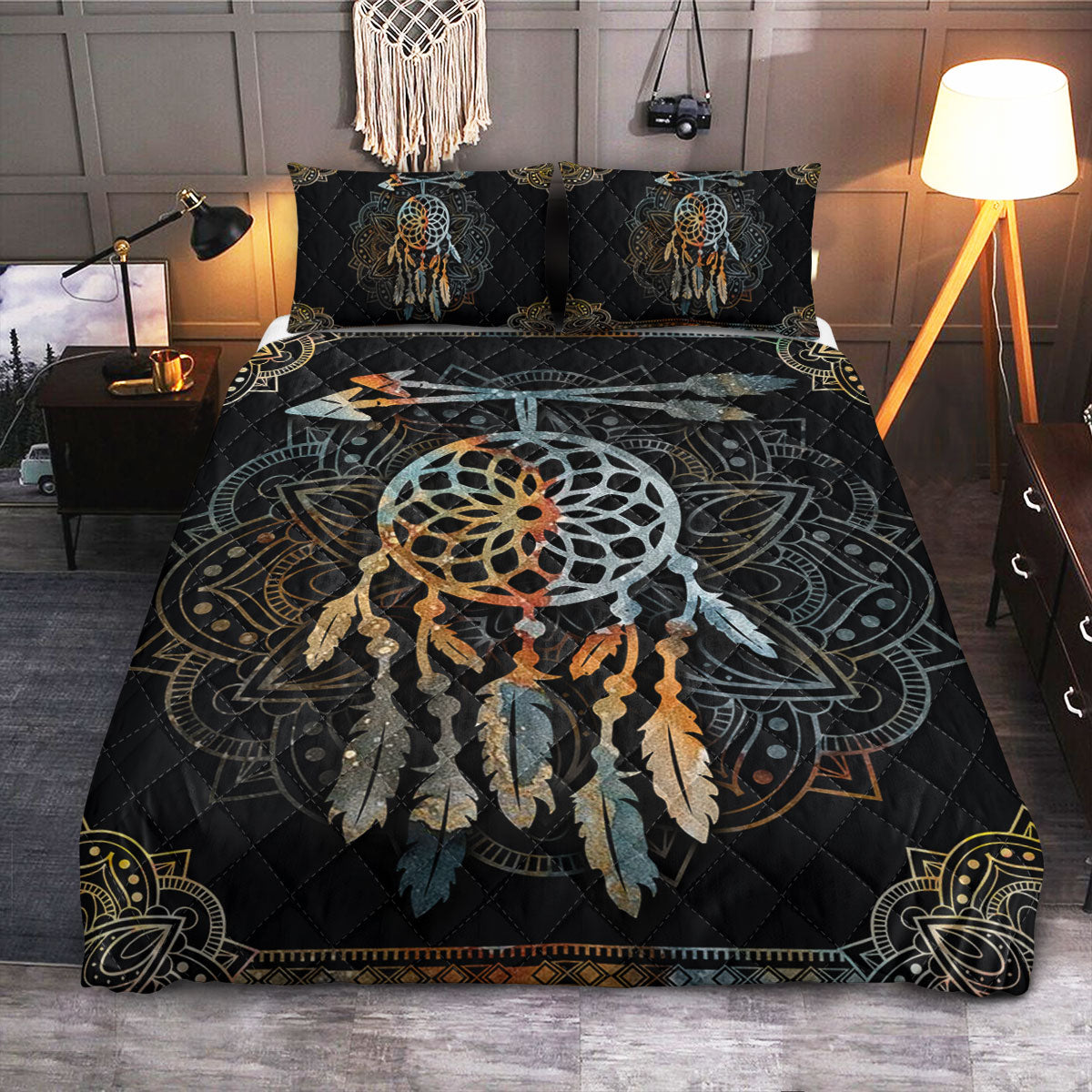 NTA Native Mandala  Quilt Bedding Set