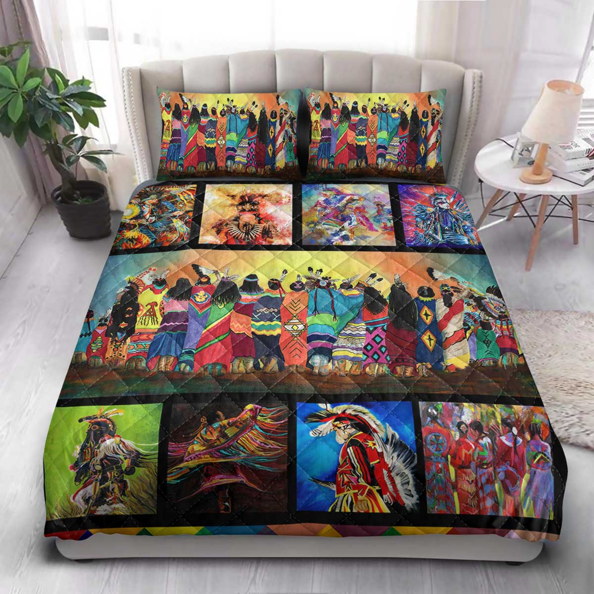 NTA Native American  Quilt Bedding Set