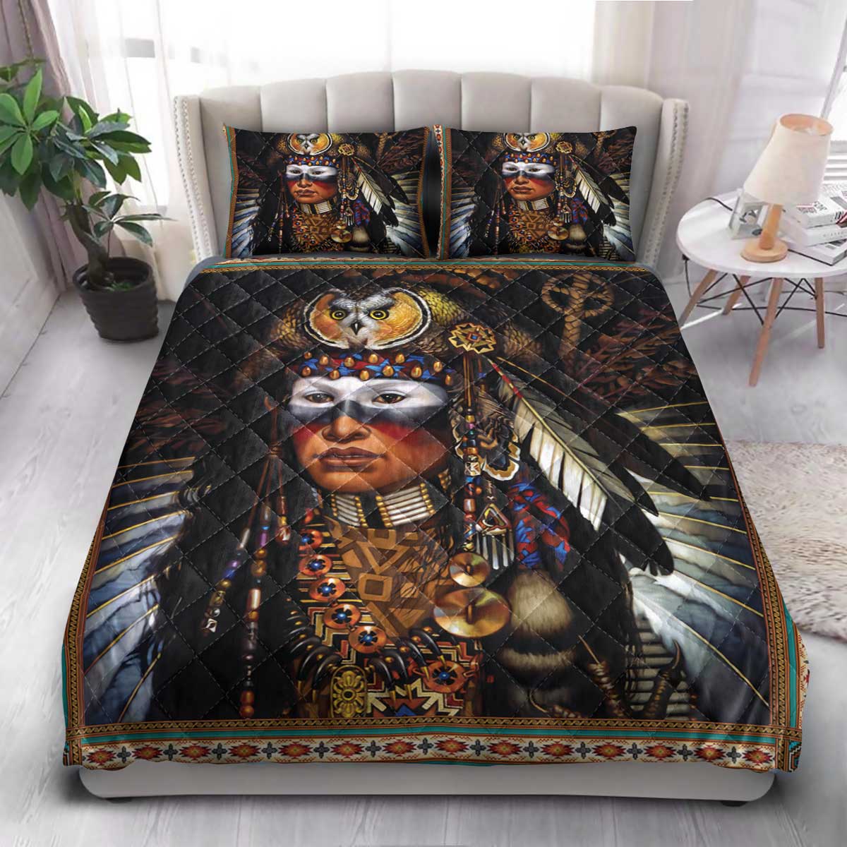 NTA Native American  Quilt Bedding Set