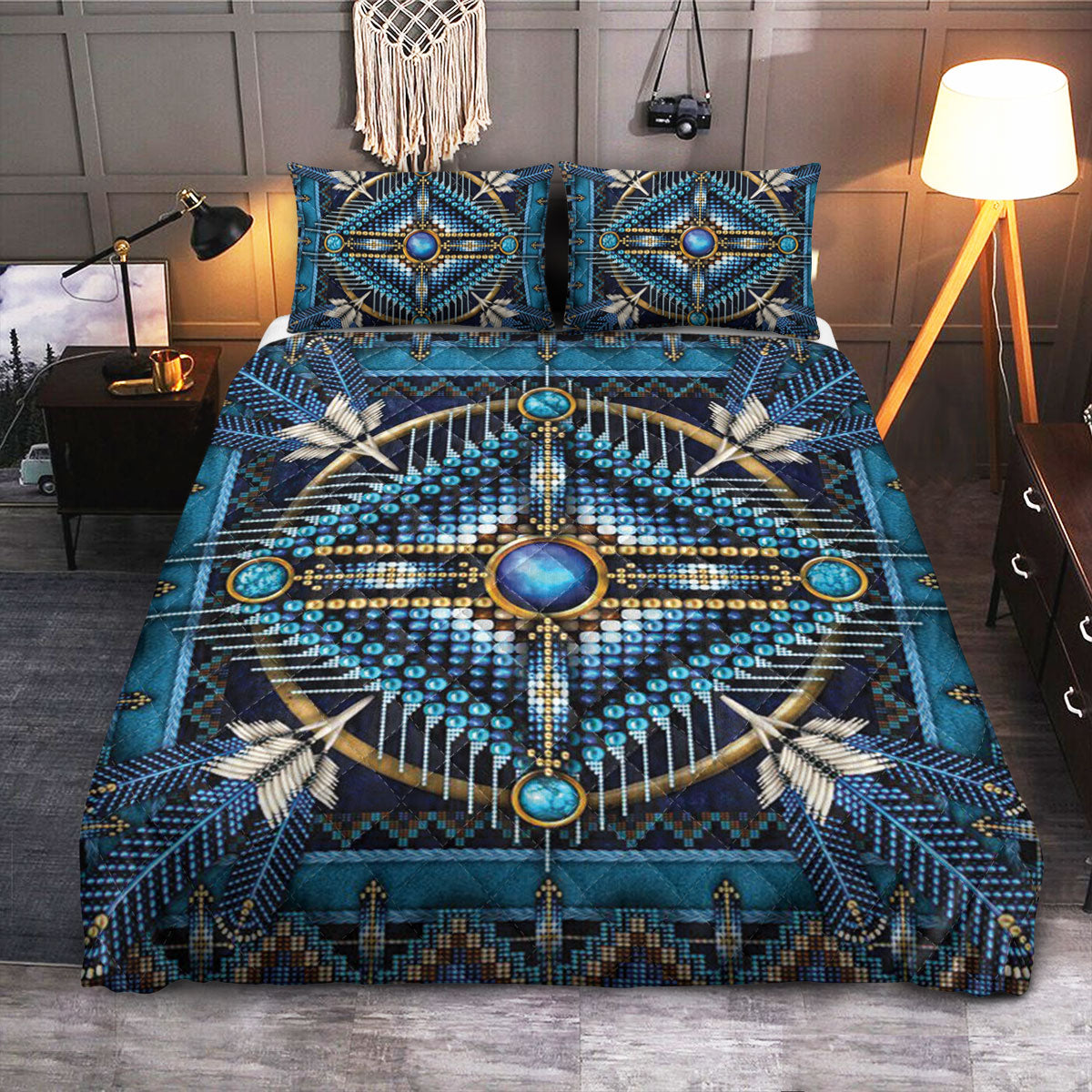 NTA Native American  Quilt Bedding Set