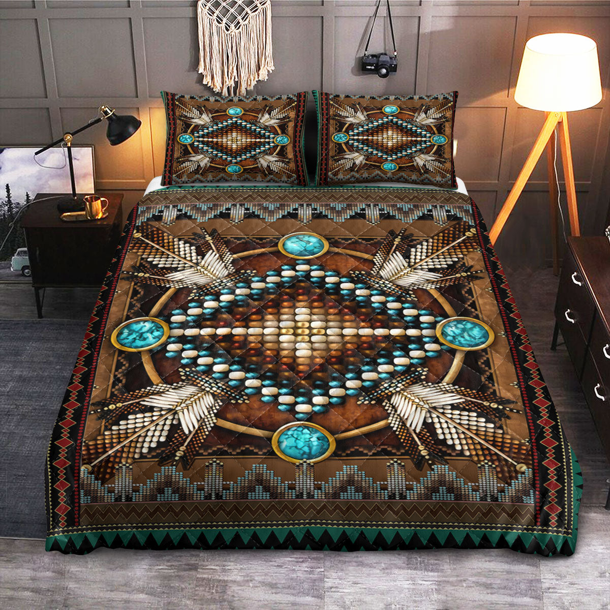 NTA Native American  Quilt Bedding Set
