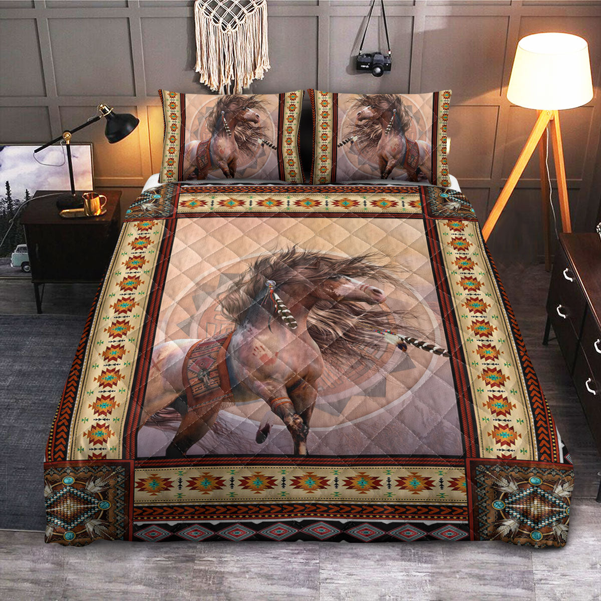 NTA Native American  Quilt Bedding Set