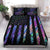 Mermaid American Flag Quilt Bedding Set