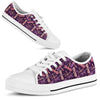 Dragonfly Pattern Purple Shoes