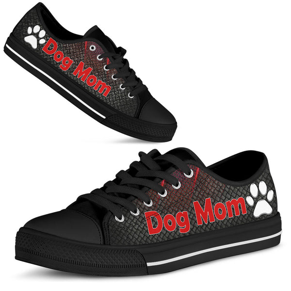 Dog Mom Red - Low Top Shoe - Love Love Top Shoes