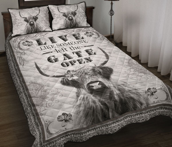 Quilt Bed Set - Cow - Gate 71 - Love Quilt Bedding Set