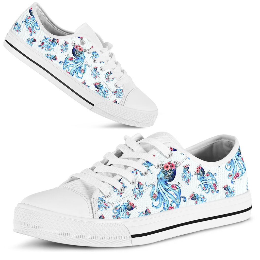 Low Top - Octopus - Flower Shoe - Love Love Top Shoes