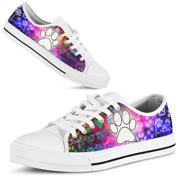 Dog Paw Galaxy - Low Top Shoe - Love Love Top Shoes