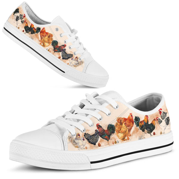 Chicken Breed Low Top Shoes