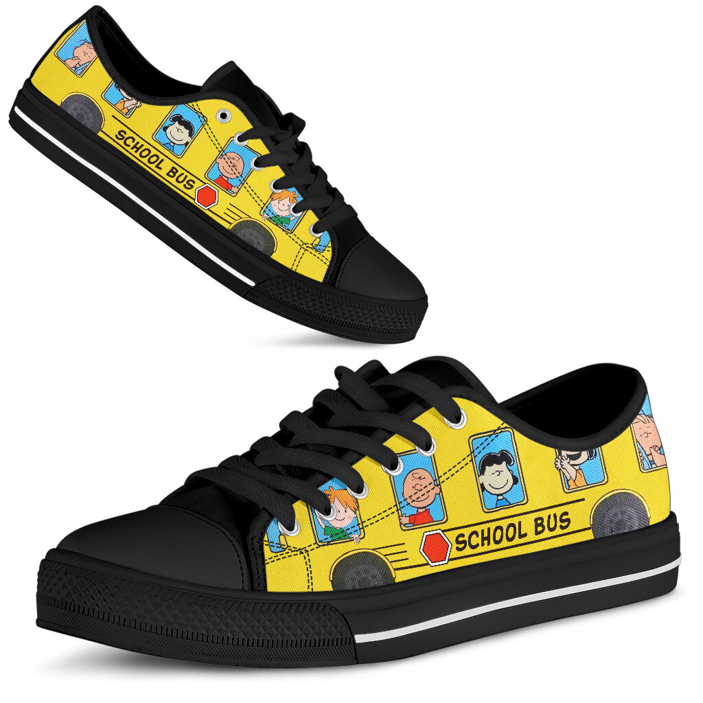 School Bus Yellow - Low Top Shoe - Love Love Top Shoes