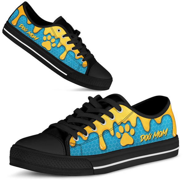 Dog Mom Honey Dripping - Low Top Shoe - Love Love Top Shoes
