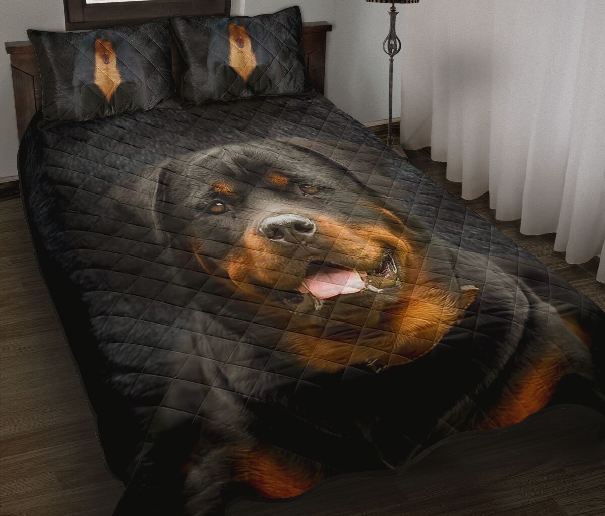 Rottweiler Body - Bed Set - Love Quilt Bedding Set