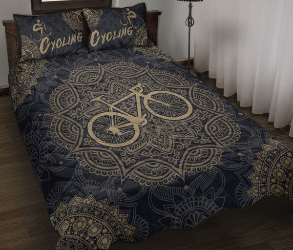 Cycling Mandala -  - Love Quilt Bedding Set