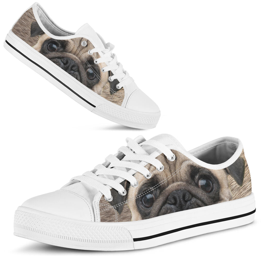 Pug Face - Low TopShoe - Love Love Top Shoes