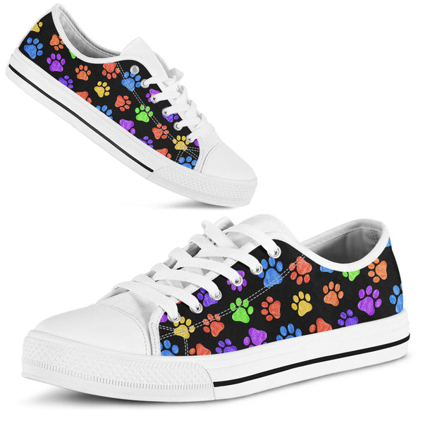 Dog Art Pastel Low Top -  Shoes