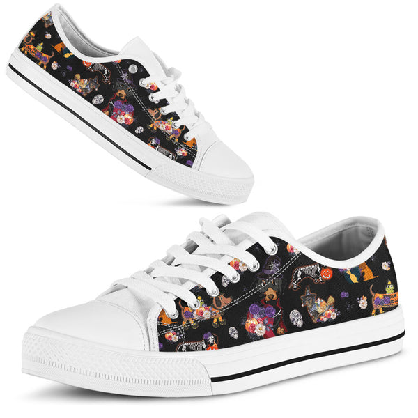 Dachshund - Halloween - Low Top Shoe - Love Love Top Shoes