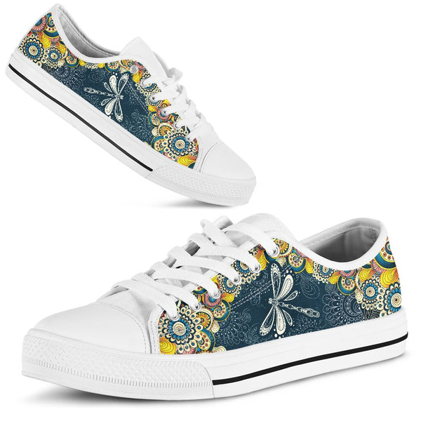 Dragonfly Mandala FlowerShoes