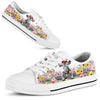 Low Top - Cow - Flower Shoe - Love Love Top Shoes