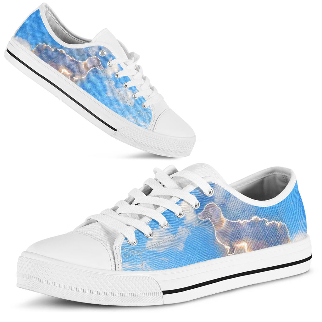 Dachshund Sky - Low Top Shoe - Love Love Top Shoes