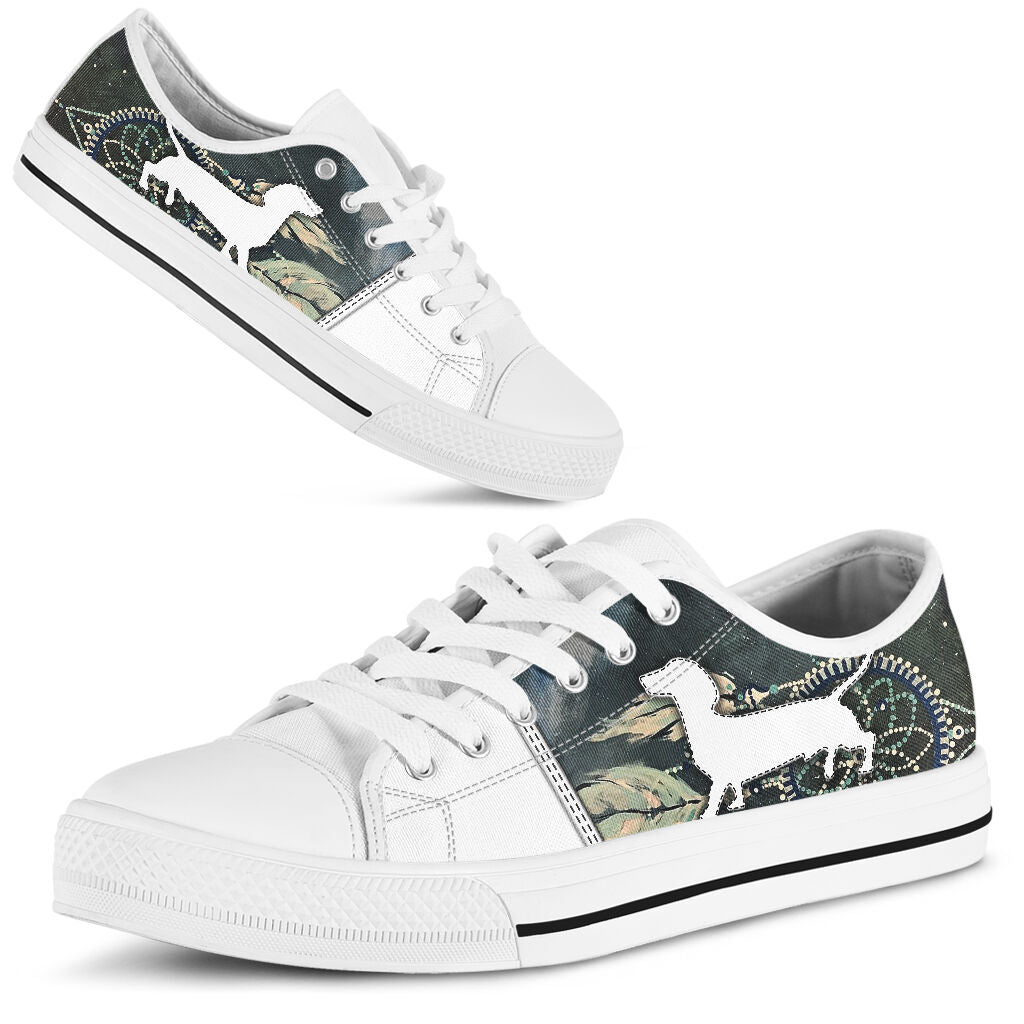Dachshund Dream Night - Low Top Shoe - Love Love Top Shoes
