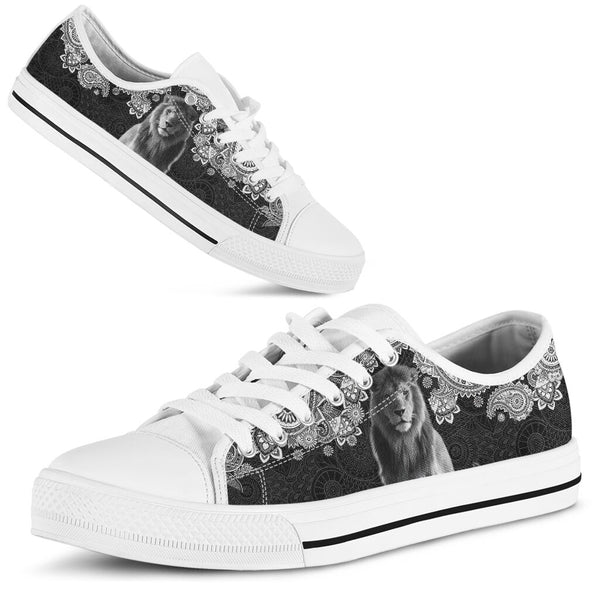 Lion - Pattern - Lowtop Shoe - Love Love Top Shoes