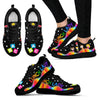 Lunch Lady Abc Black Shoes Sneakers, Running Shoes, Shoes For Women, Shoes For Men, Custom S- Love Sneakers