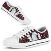 Cow Cute Love Pattern - Low Top Shoe - Love Love Top Shoes