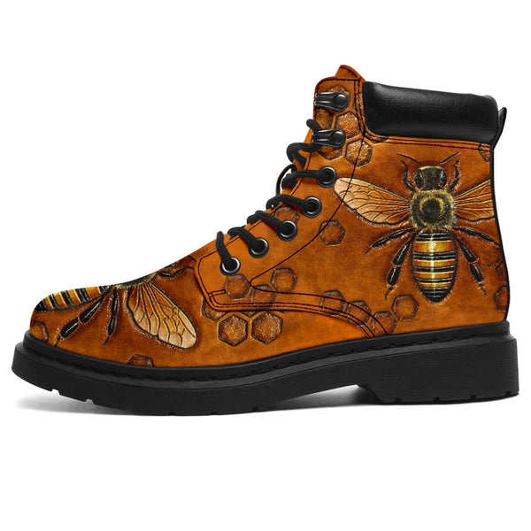 Bee Yourself Boots Sky - Love All Season Boots