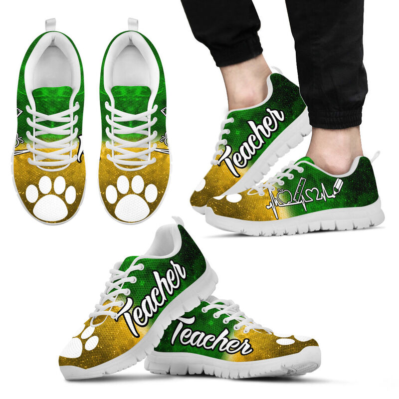 Teacher Paw Sneakers, Running Shoes, Shoes For Women, Shoes For Men, Custom Shoes, L- Love Sneakers