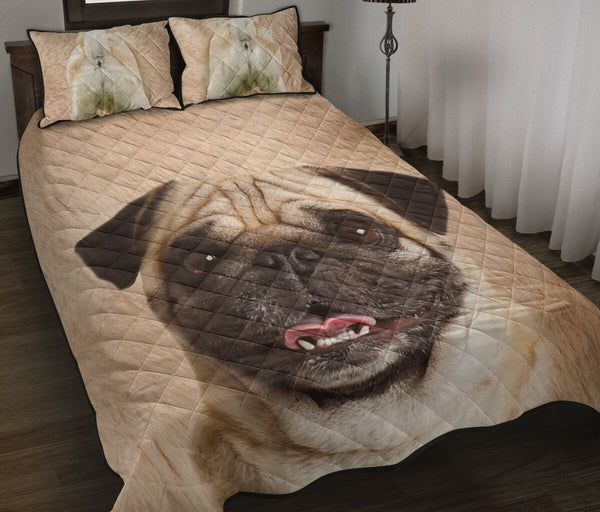 Pug Body - Bed Set - Love Quilt Bedding Set