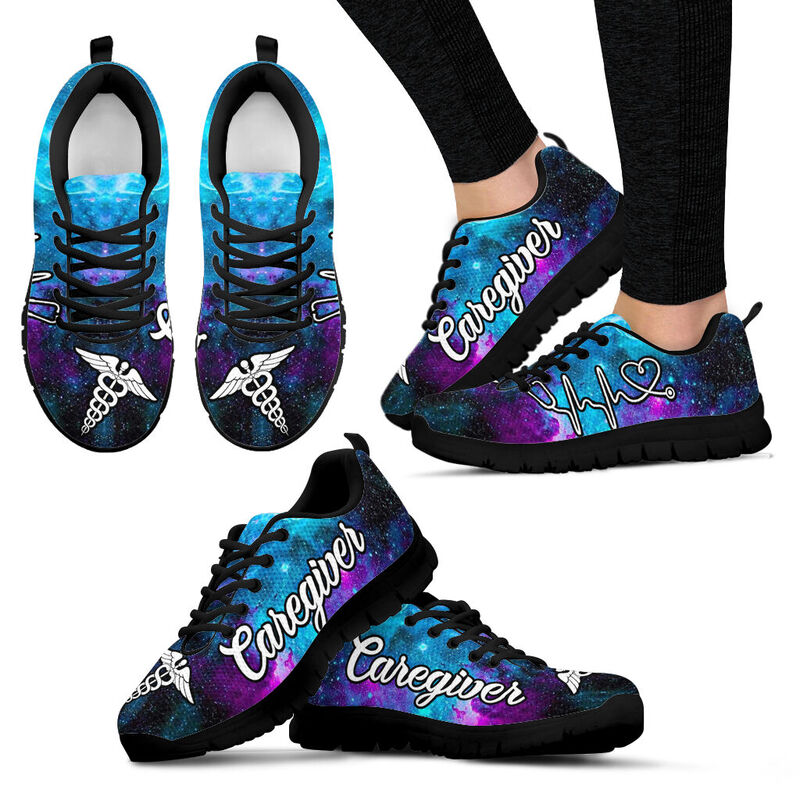 Caregiver Galaxy Kd Sneakers, Running Shoes- Love Sneakers