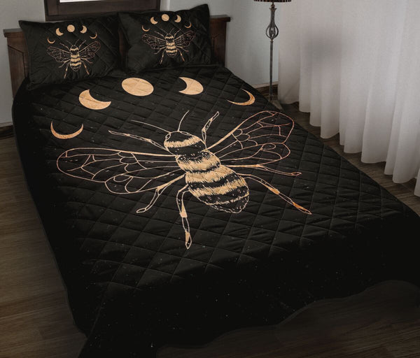 Bee Flower Quilt Bed Set 884614