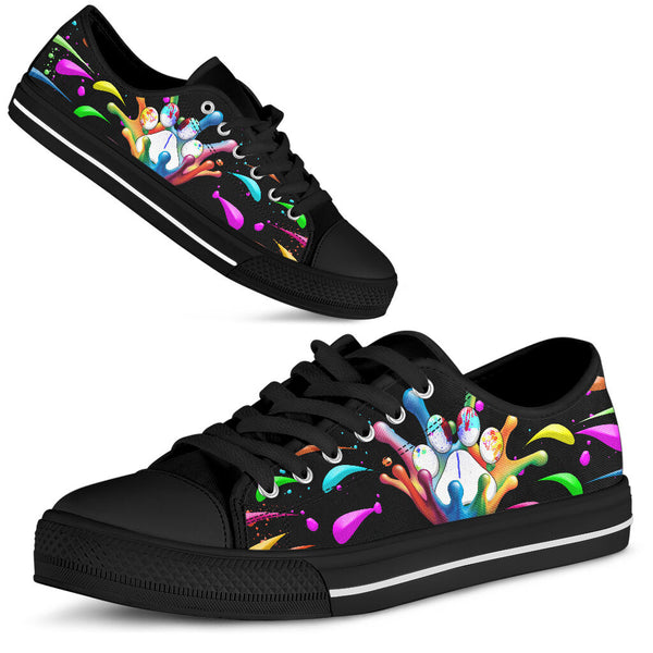 Dog Mom Color Splash - Low TopShoe - Love Love Top Shoes