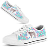 Cow Leafy Doodle - Low Top Shoe - Love Love Top Shoes