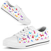 Dachshund Patern- Low Top Shoe - Love Love Top Shoes