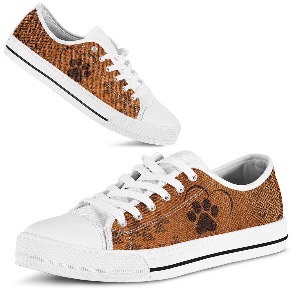 Dog Mom Angle - Low Top Shoe - Love Love Top Shoes