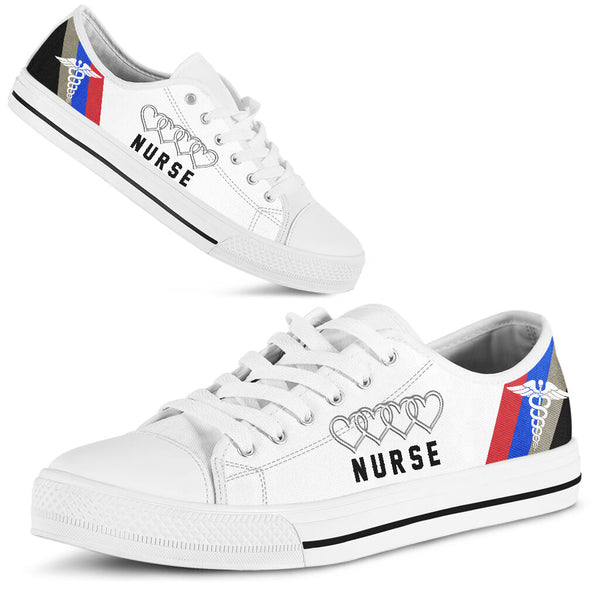 Nurse 4 Heart - Low TopShoe - Love Love Top Shoes