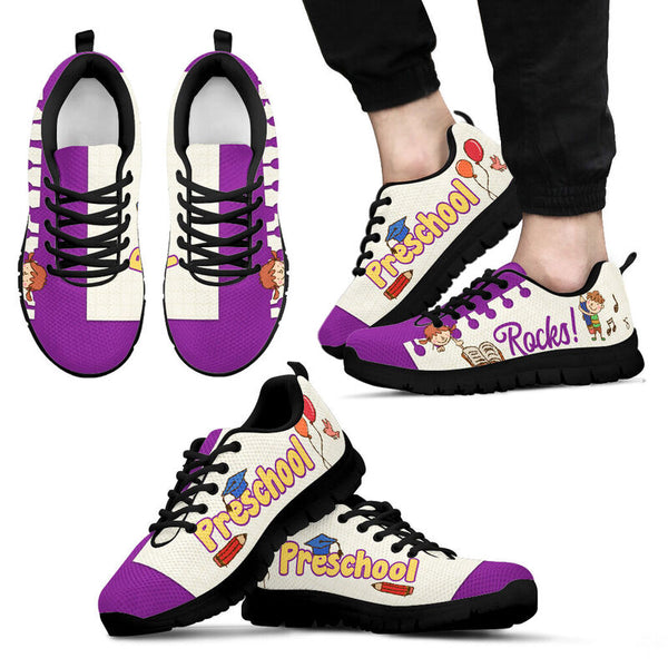 Preschool Rocks Shoes Sneakers, Running Shoes, Shoes For Women, Shoes For Men, Custom Shoes,- Love Sneakers