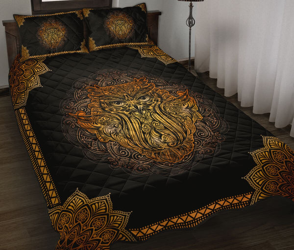 Quilt Bed Set - Owl 23 - Love Quilt Bedding Set