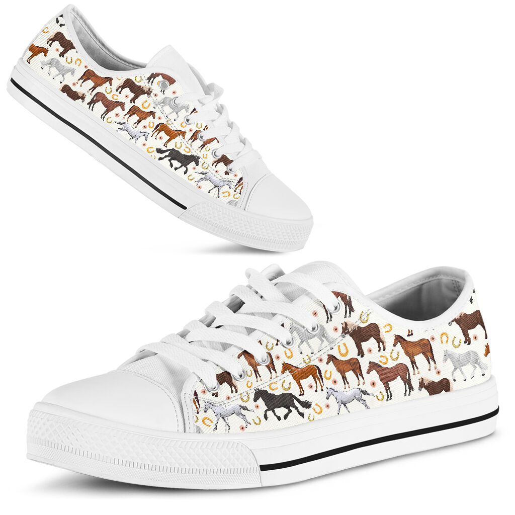 Horse Collection Low Top  Shoes