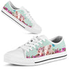 Pig Flower Butterfly Low Top  Shoes