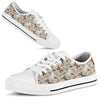 Dragonfly Pattern Low Top Shoes