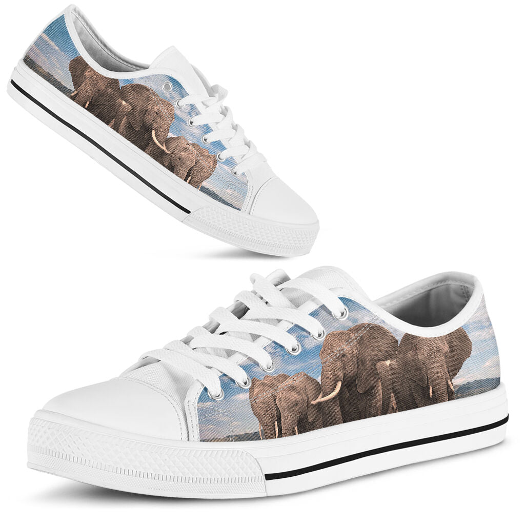 Elephants Family Low Top - Shoes