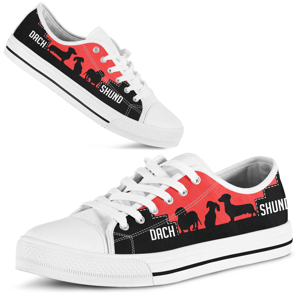 Dachshund Step - Low Top Shoe - Love Love Top Shoes