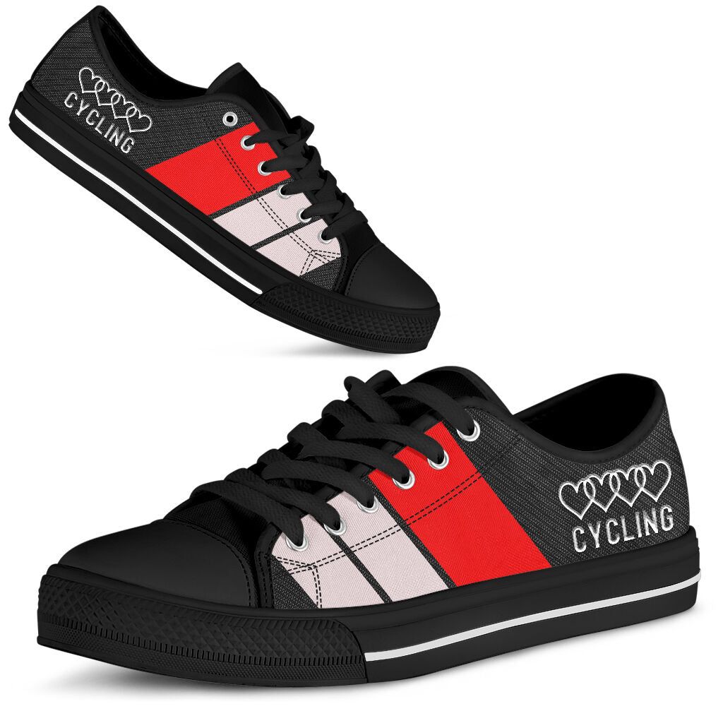Cycling 4 Heart - Low TopShoe - Love Love Top Shoes
