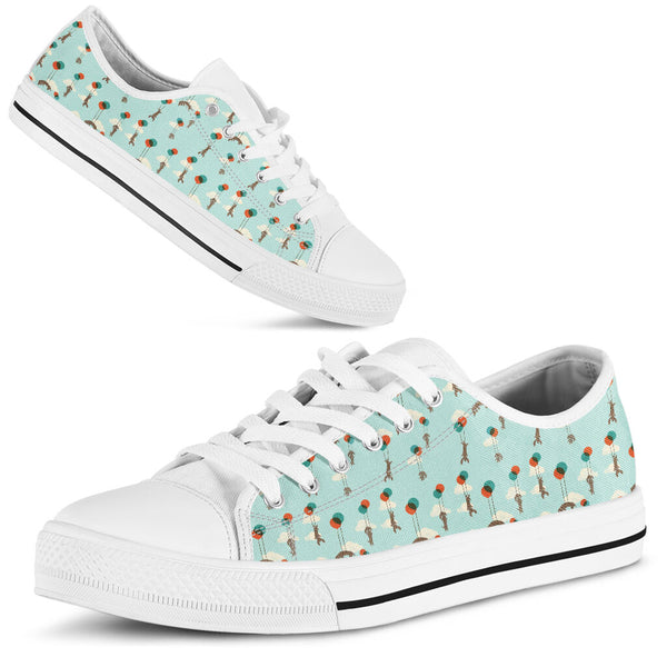 Dachshund Dog Low Top Shoes - Love Low Top Shoes